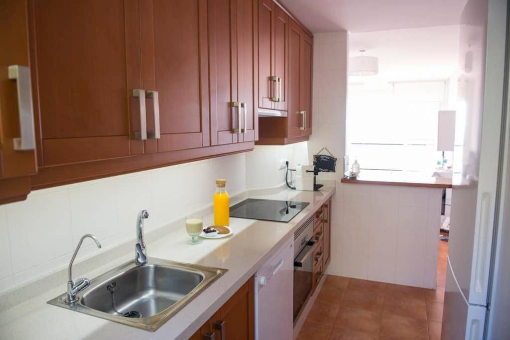 Precioso Apartamento Frente Al Mar Santa Pola Eksteriør billede